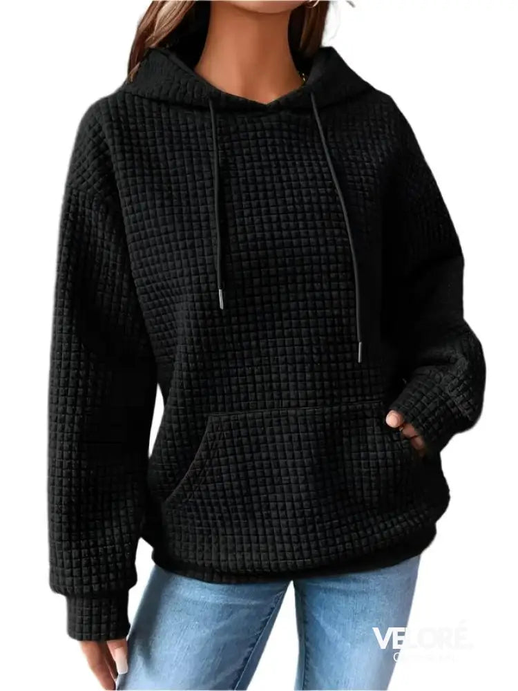 Kimberly™ | Flexi Trendy Hoodie Black / S Women