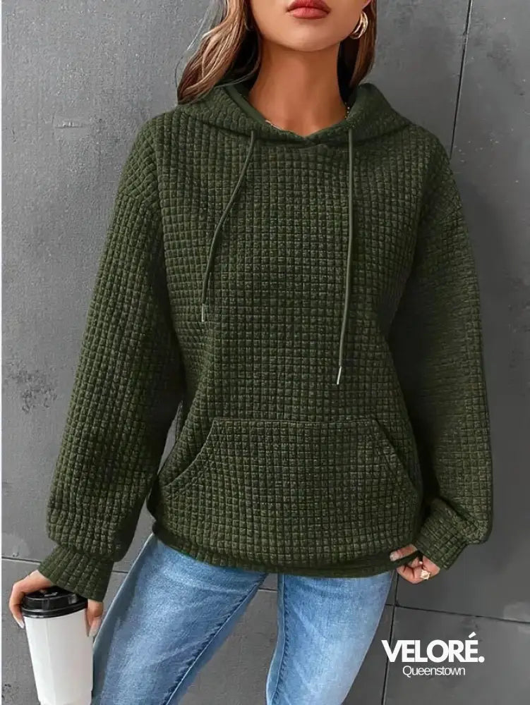 Kimberly™ | Flexi Trendy Hoodie Green / S Women