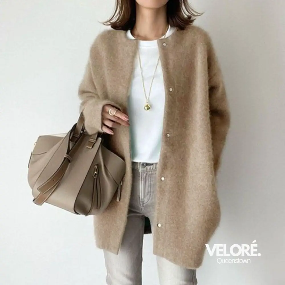 Lex™ | Luxe Cardigan Khaki / Xs Women Jackets