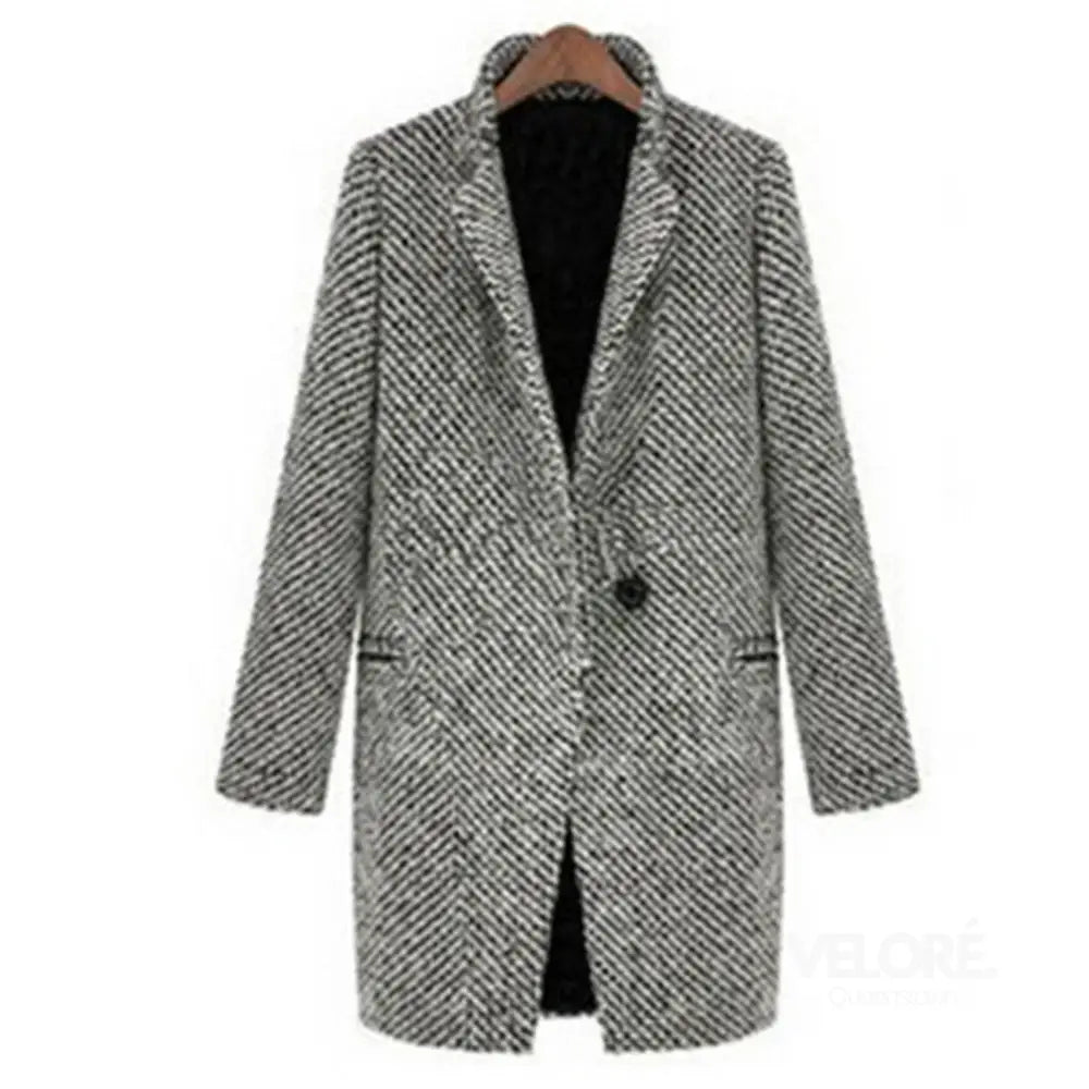 Lunaa™ | Casual Woolen Long Coat Women Jackets